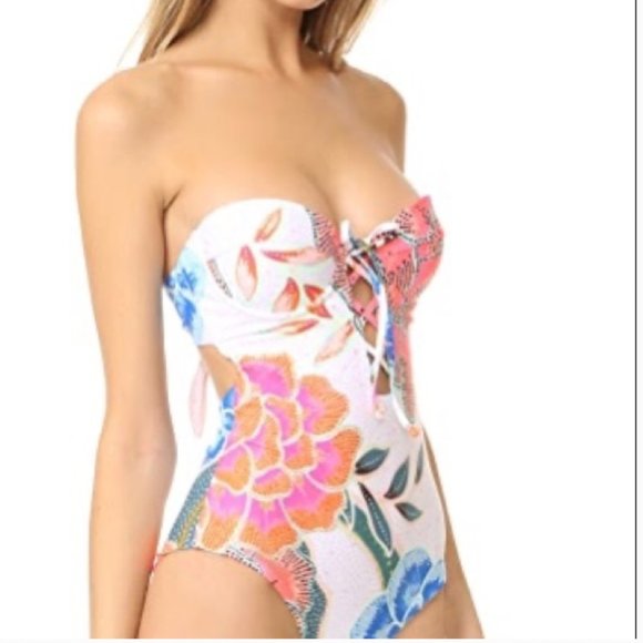 Mara Hoffman Other - NEW Mara Hoffman Arcadia Floral Convertible One-Piece Swimsuit – Size S